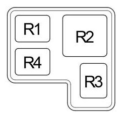 Схема блоку реле 1