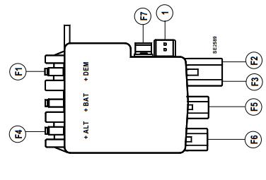 Блок-схема відключення акумулятора