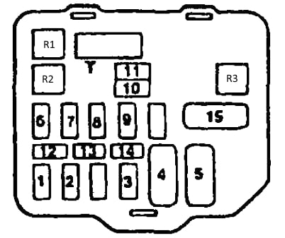 Блок-схема запобіжника Mirage 5