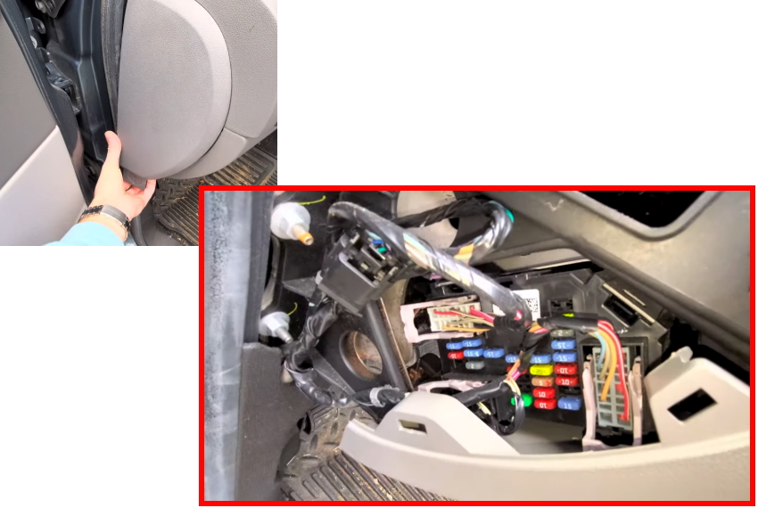 Розташування в салоні