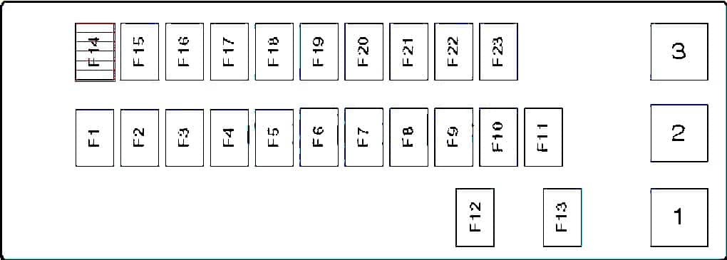 Блок-схема в салоні Suzuki Grad Vitara