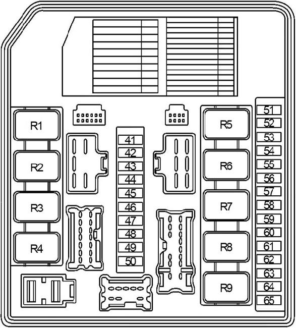 Hood mounting block diagram