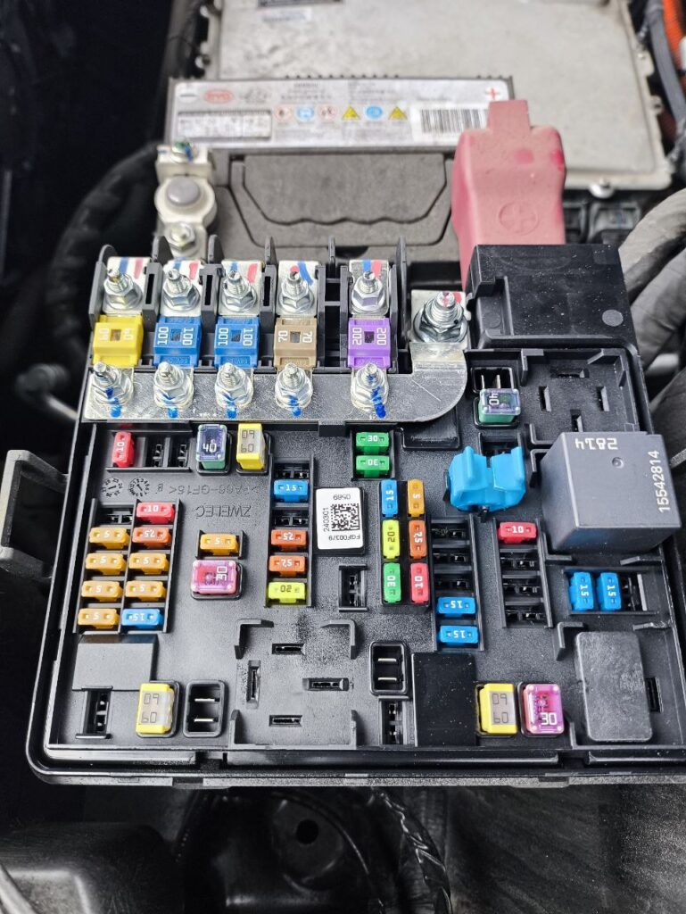 photo of fuse box