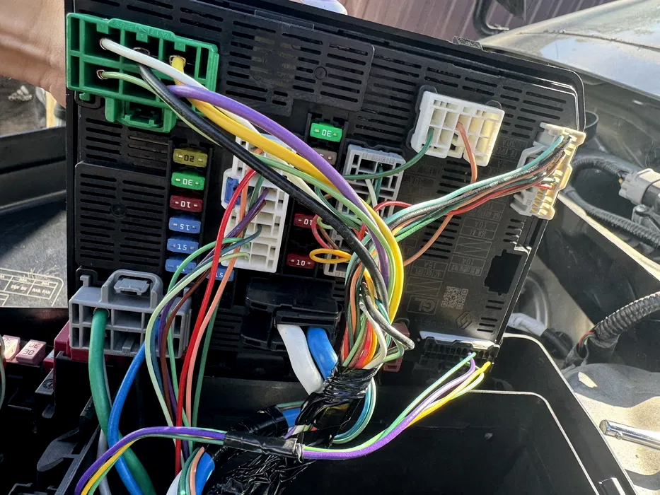 access to fuse box