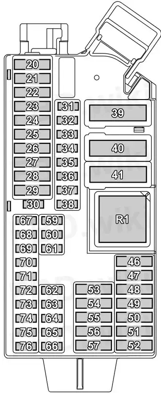 Diagram BMW G05