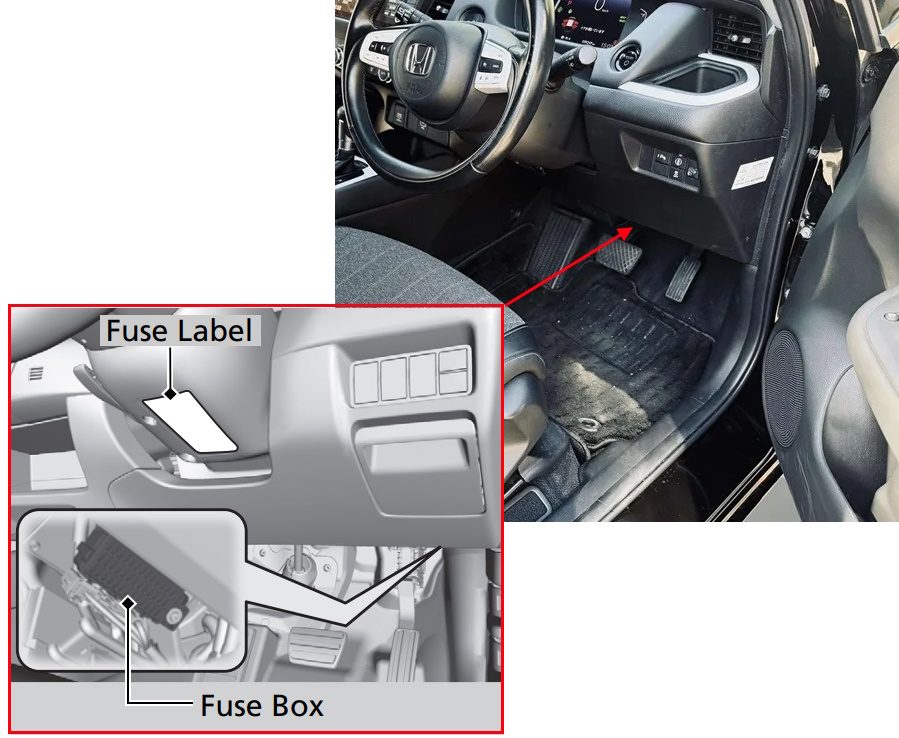 location of fuse box