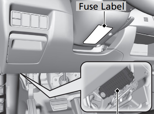 LHD fuse box 1