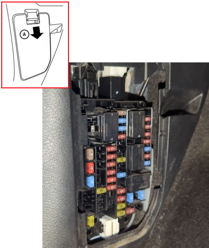 location fuse box