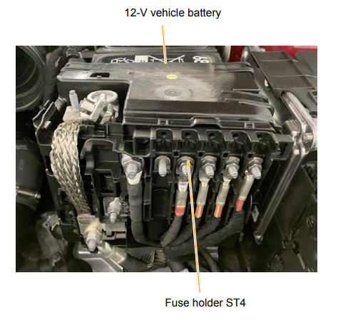 power fuse box battery